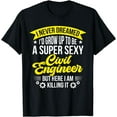 thumbnail image 1 of Grow Up To Be A Civil Engineer Funny Structural Engineering T-Shirt, 1 of 4