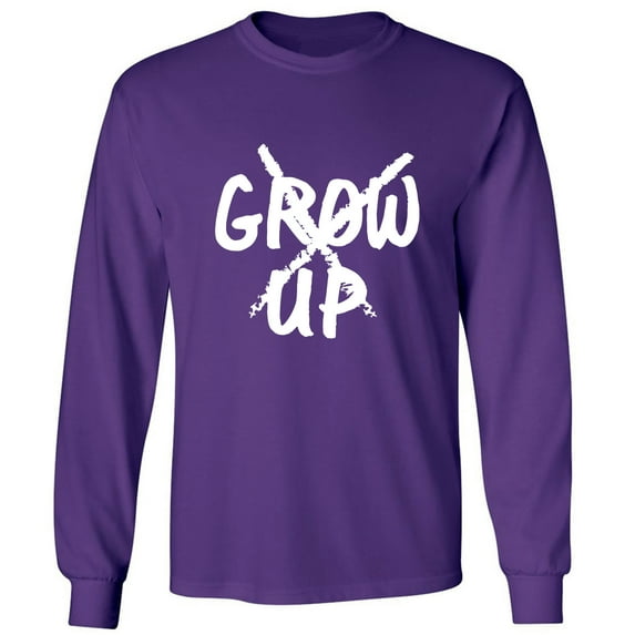 Grow Up X Adult Long Sleeve T-shirt