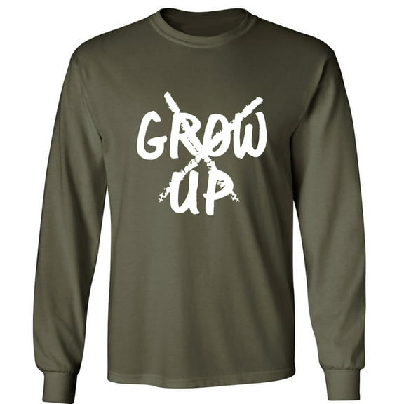 Grow Up X Adult Long Sleeve T-shirt