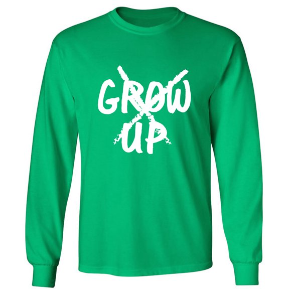 Grow Up X Adult Long Sleeve T-shirt