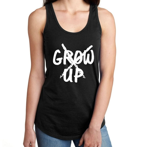 Grow Up X Racerback Tank