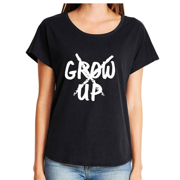 Grow Up X Womens Dolman Tee
