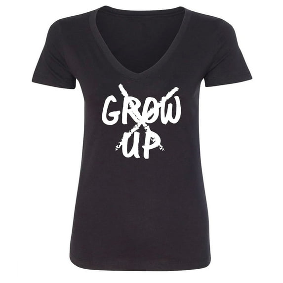 Grow Up X Womens V-Neck Tee