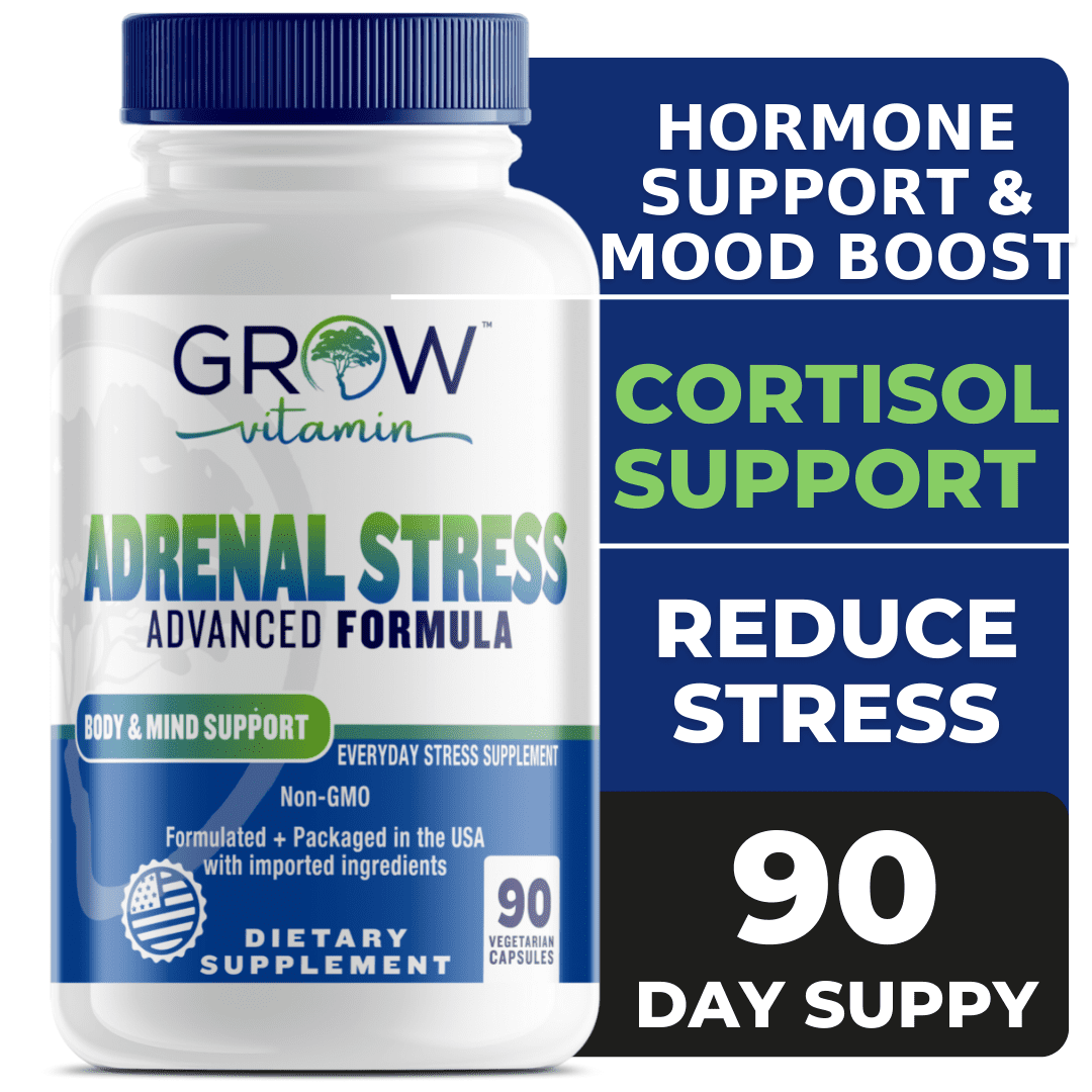 Adrenal & Cortisol Capsules Adrenal Supplement & Cortisol Manager