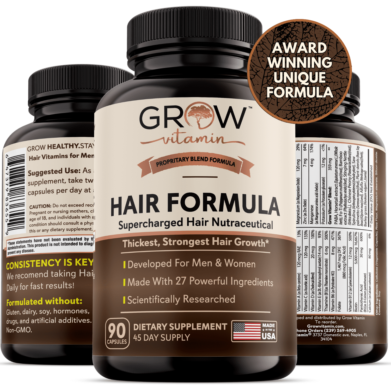 Hair growth vitamins for men outlet