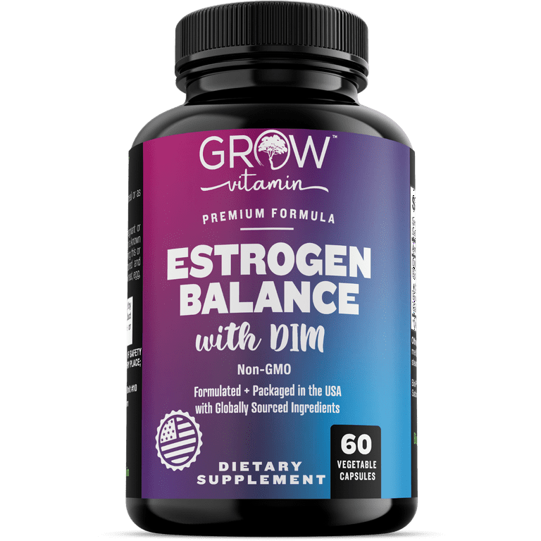 Premium DIM Supplement–Includes 150mg DIM (diindolylmethane), Broccoli,  Calcium D-Glucarate & Bioperine- DIM Capsules for Men & Women–DIM Complex  for