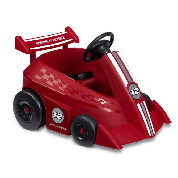Radio Flyer Grow with Me Racer, Battery Powered Riding Toy, with Parent Remote Control