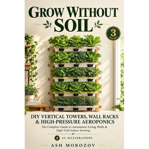 High Vertical Racks Grow Without Soil: DIY Vertical Towers, Wall Racks & Aeroponics: The ...