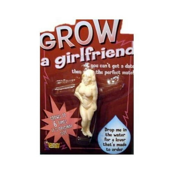 Grow Your Own Partner A Girlfriend Grows in Water Novelty Funny Gag Hen Stag