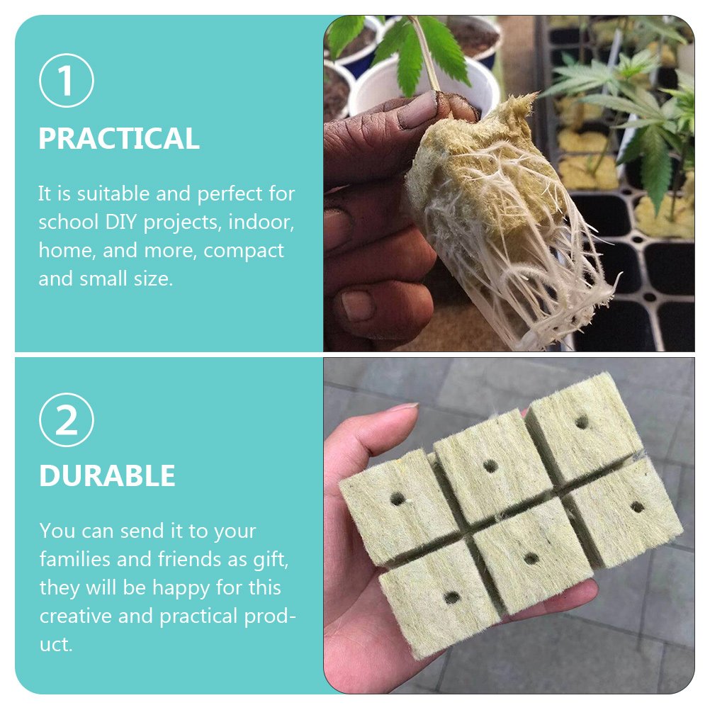 Grow cubes plugs 50pcs Garden Grow Cubes Starter Plugs Hydroponics