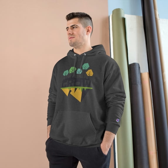 Grow like a nature trees flora Champion Hoodie Save Our Planet