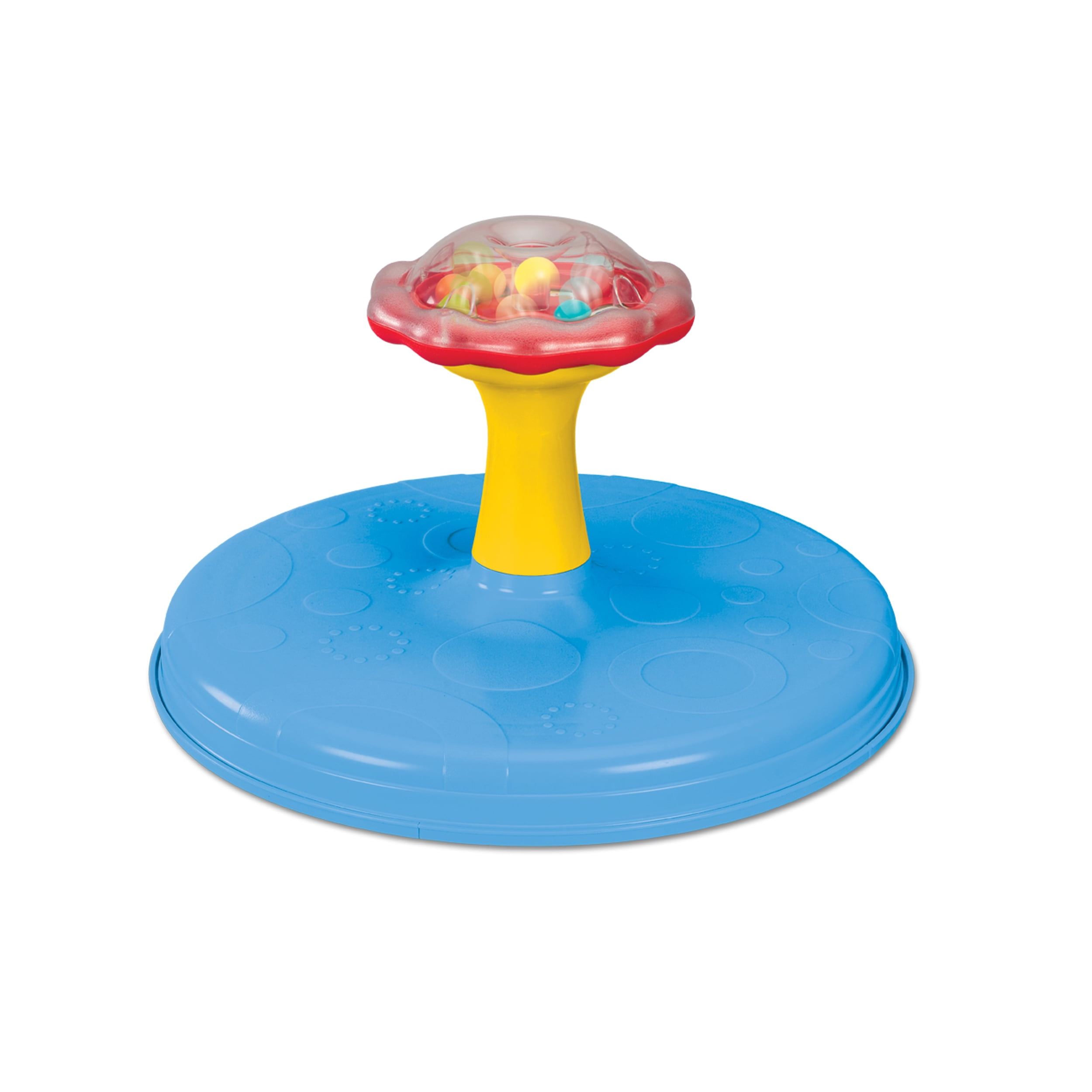 Grow'n up Multi-Color Twirl 'n Whirl Go-Round for Ages 18 to 36
