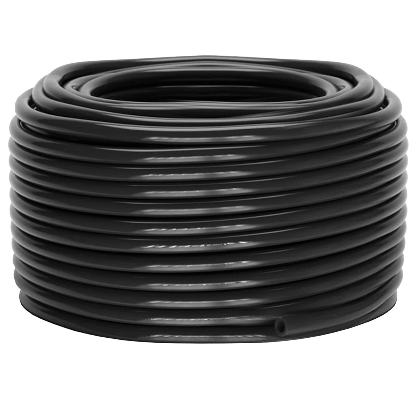 Grow1 Black Vinyl Tubing 1/2 inch x 50ft Roll Irrigation Tubing