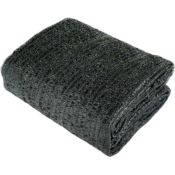 Grow1 Greenhouse 30% Shade Cloth Net, Garden Fence Covering Tarp, Chicken Coop, Tomato Plants, 20' x 48' Feet, Black