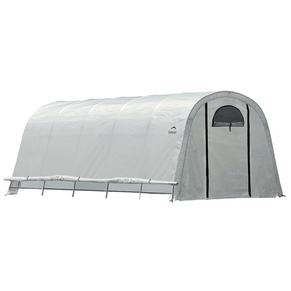 ShelterLogic GROW IT 12 x 20 x 8 ft Translucent Heavy Duty ROUNDTOP Greenhouse