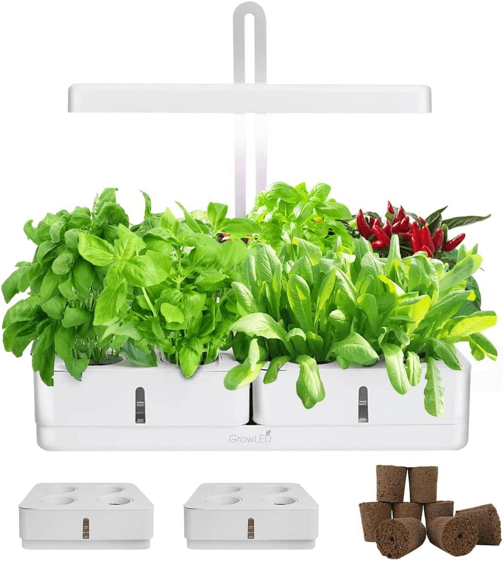 GrowLED Plant Germination Kit Aeroponic Herb Vegetable Growth Lamp