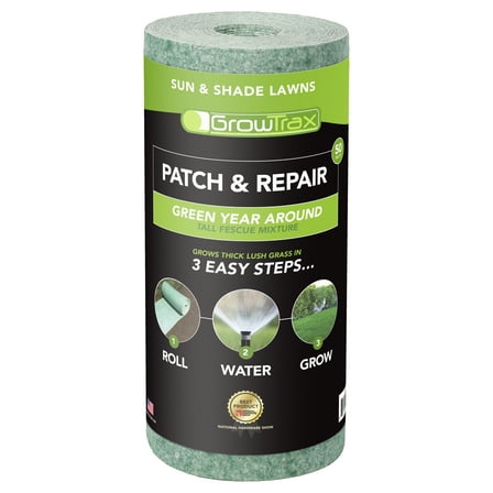 GrowTrax 50-ft. x 1-ft. Sun & Shade Fescue Mix Grass Seed Blanket