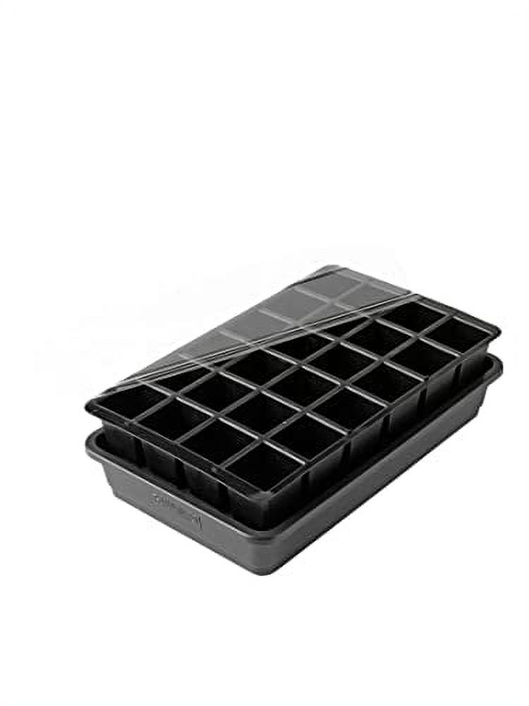 Growease Self Watering Seed Starting Kit, 24 Cell Seed, Holds 3 Qts Of