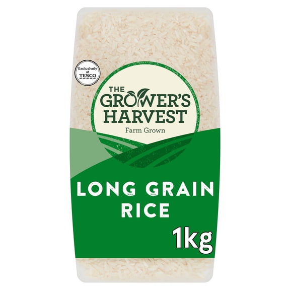 Grower Harvest Long Grain Rice 1Kg, Imported from Britain