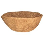 Gardener Select Round Coco Liner for Outdoor Hanging Planters & Baskets, 14