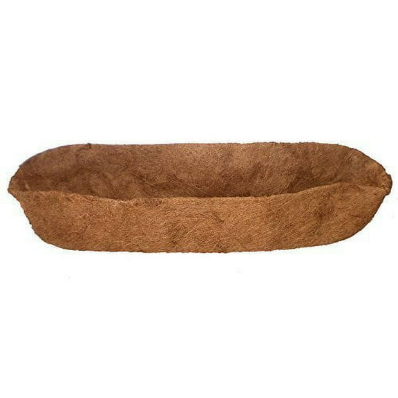 Grower Select Source Skill Coconut Arts Growers Select Georgian Trough Liner, 30-Inch