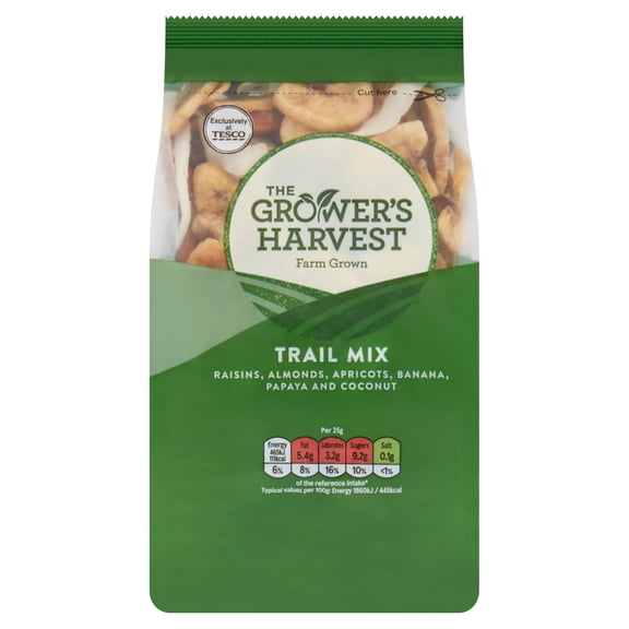 Grower's Harvest Trail Mix 300G, Imported from Britain