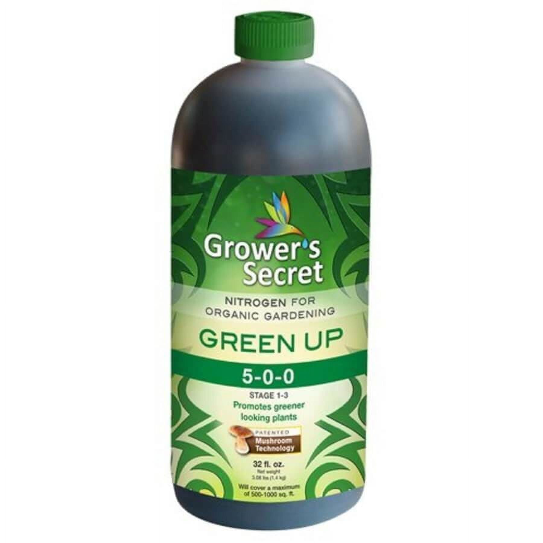 Grower's Secret Green Up Organic Gardening 500 Nitrogen Fertilizer