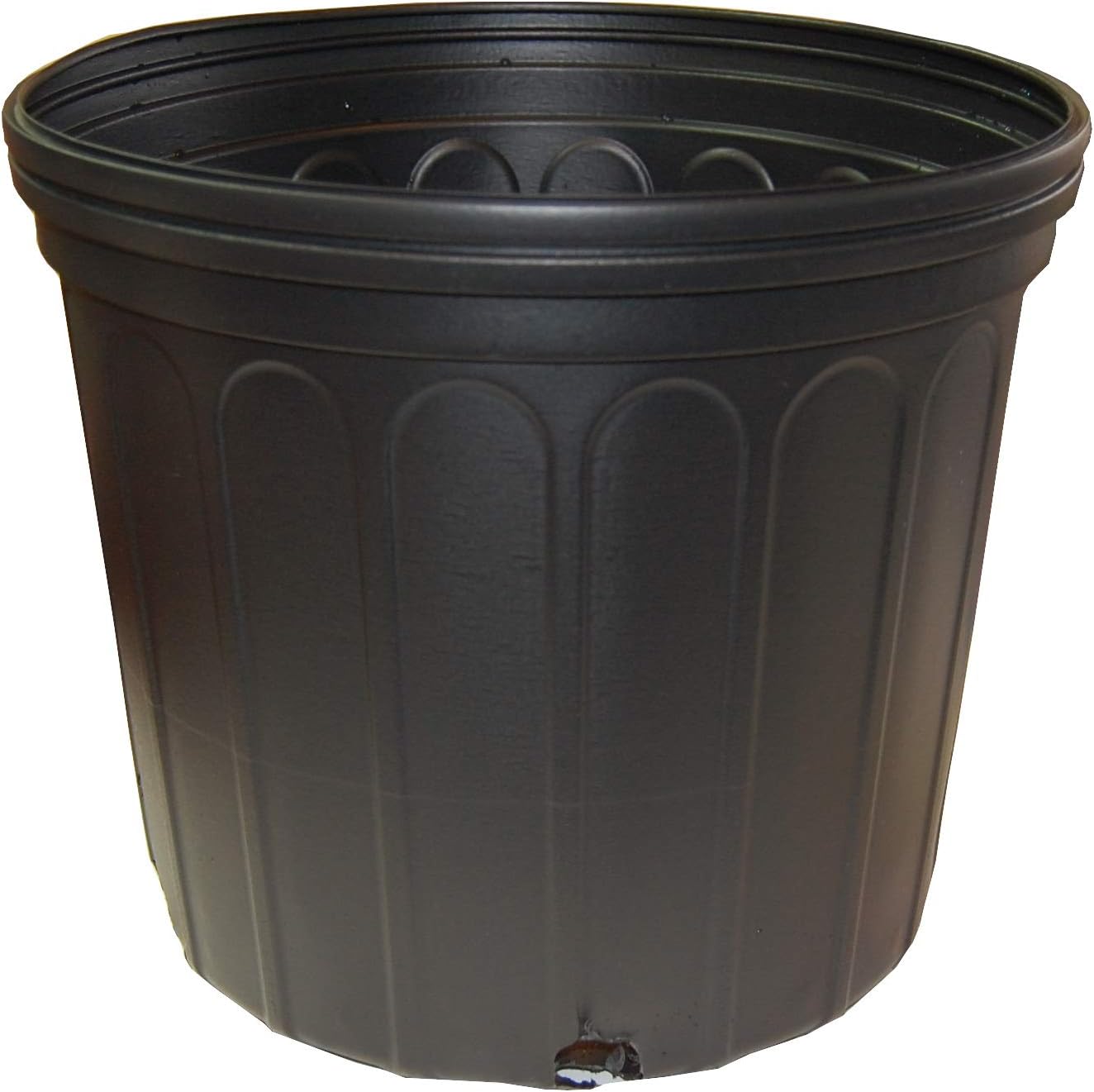 Sample Grower Pot Grower's Solution Three Gallon Black Plastic Trade Pots - Containers ...