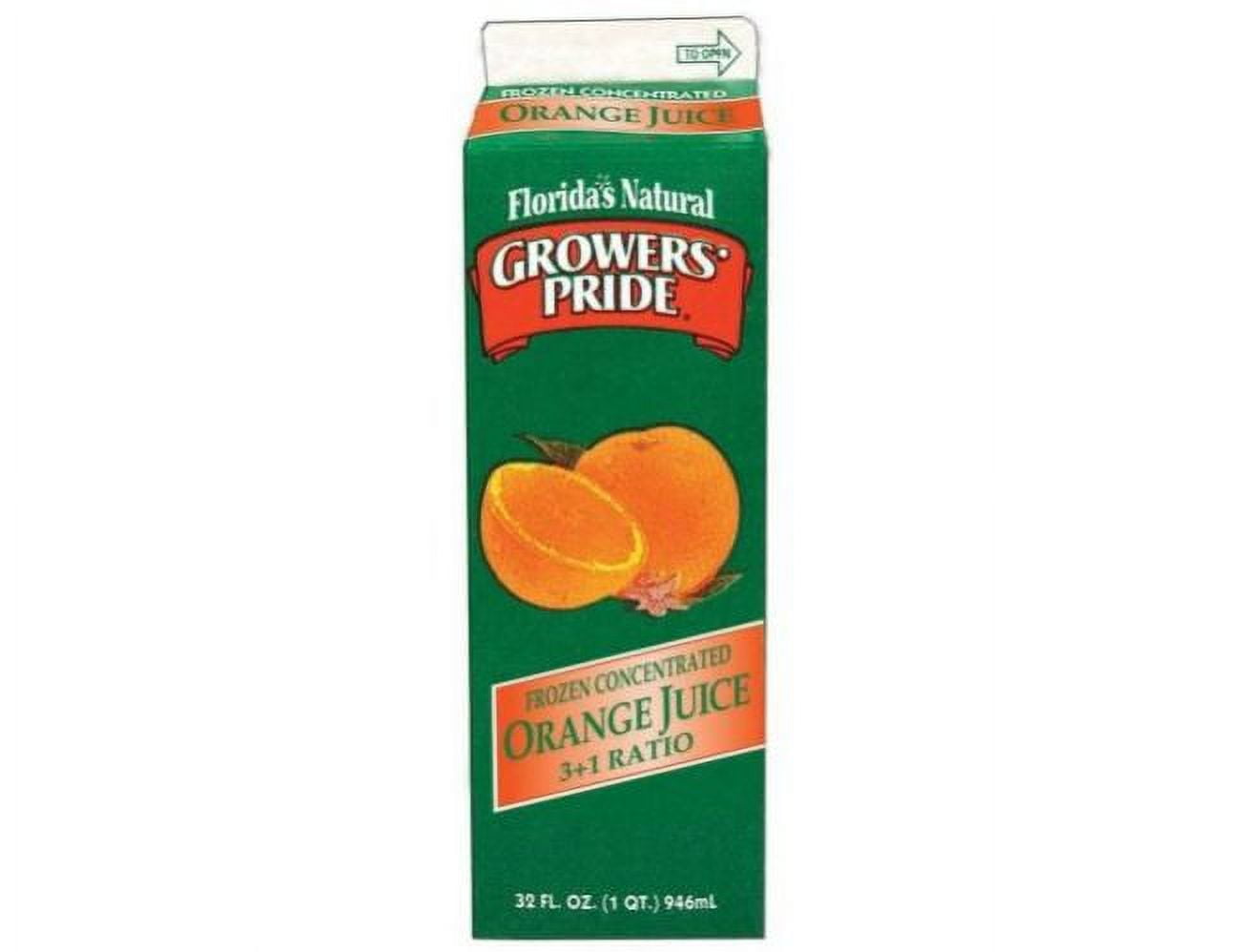 Growers Pride Orange Foodservice Label Only Juice, 32 ounce - 12 per case