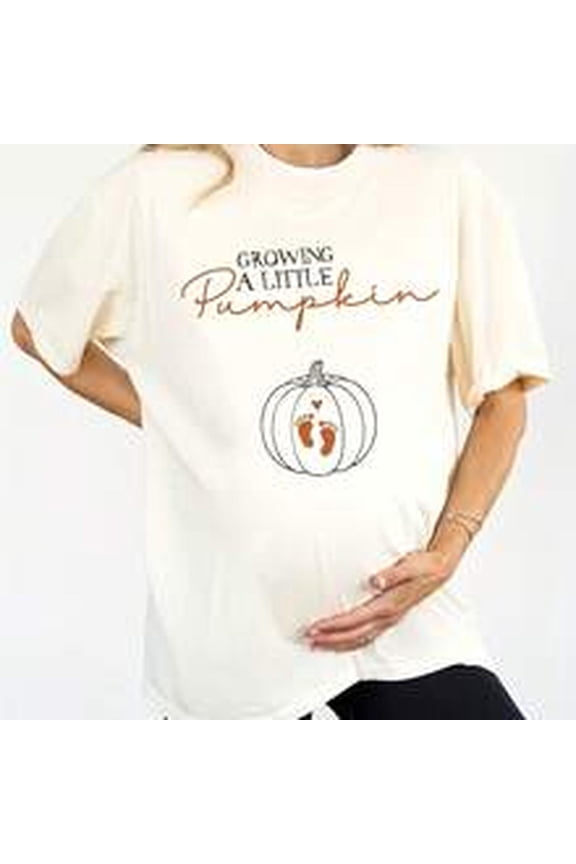 Growing A Little Pumpkin Shirt Fall Maternity Shirt Pregnancy Tksgiving Fall Pregnancy Announcet Gift Pregnancy Reveal