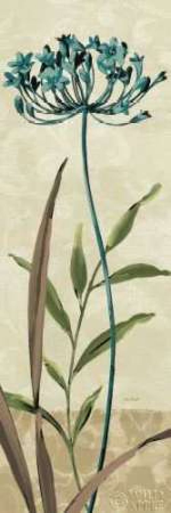 Growing I Canvas Art - Lisa Audit (8 x 24)