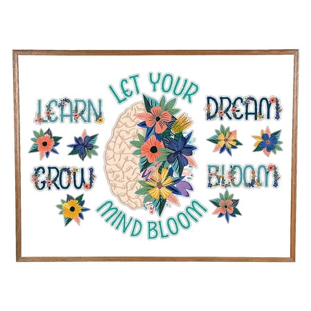 Growing Minds Classroom Wall Statement Piece - 28 Pc.