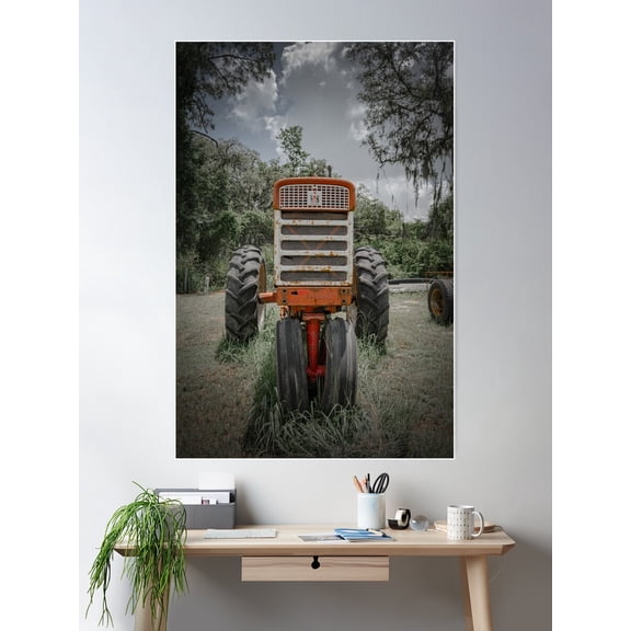 Growing Rust Poster Wall Art, Modern Wall Decor For Living Room Bedroom, 12x18 UNFRAMED