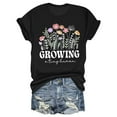 thumbnail image 1 of Growing a Tiny Human T-Shirt – Whimsical Floral Design – Maternity Style – Perfect for Expectant Mothers, 1 of 5