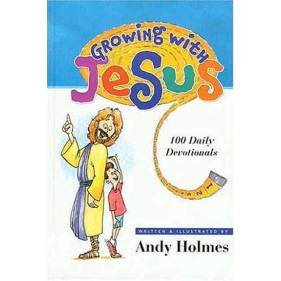 Pre-Owned Growing with Jesus: 100 Daily Devotionals (Hardcover) 084995908X 9780849959080