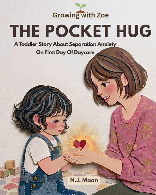 Growing with Zoe The Pocket Hug: A Gentle Toddler Story Book About ...