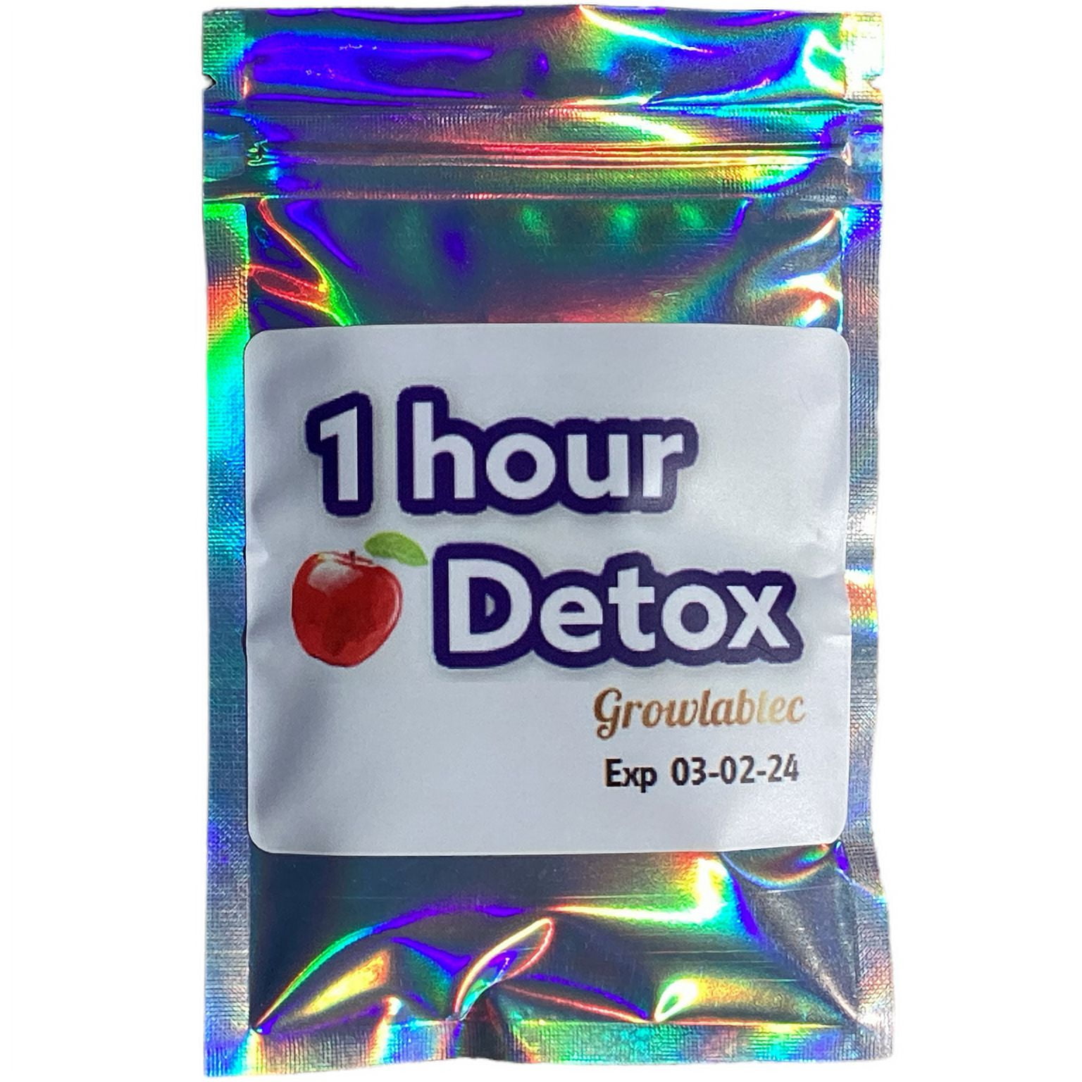 Growlabtec 1 Hour Detox Super Fast Detox & Cleanse Formulated for