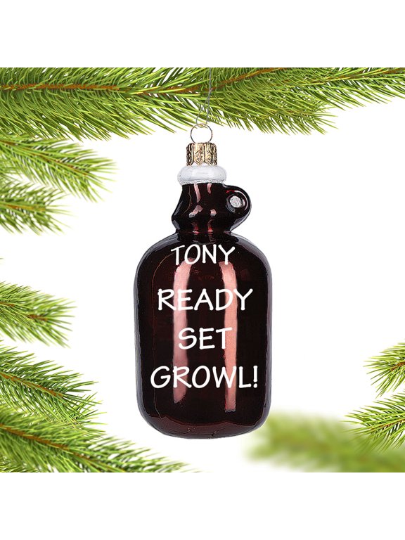 Growler Christmas Ornament