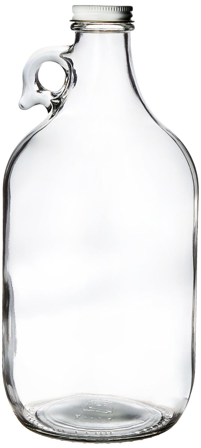 1 Liter Glass Bottle Flip Top Glass Growlers for Beer 64 Oz