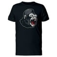 thumbnail image 1 of Growling Gorilla Logo T-Shirt Men -Image by Shutterstock, Male Large, 1 of 2