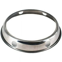 Growment Non Slip Wok Rings Stainless Steel Silver