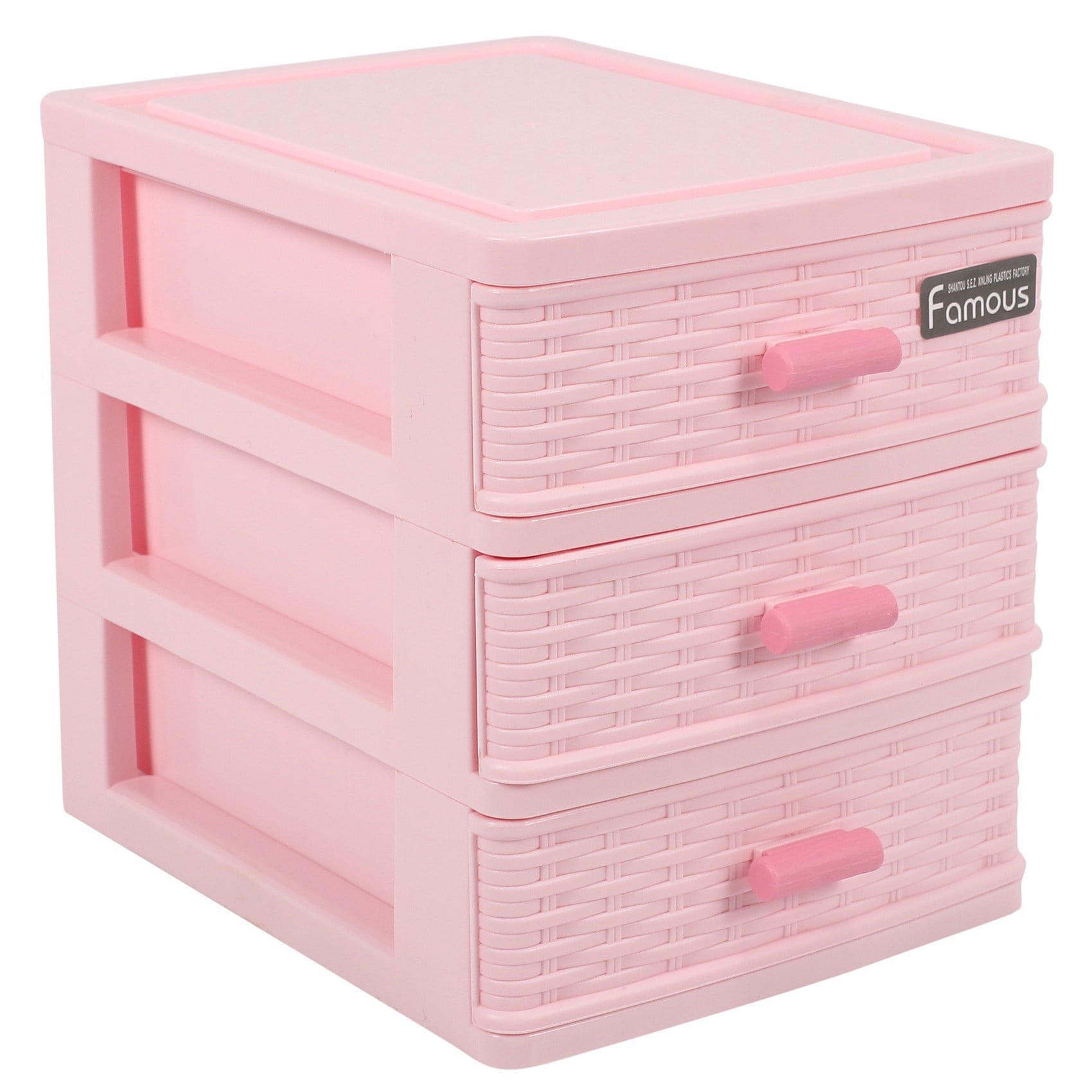 Jewelery box carillon pink drawer - Ammi