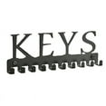 thumbnail image 1 of Growment Wall-Mounted Metal Key Holder with 10 Hooks, 1 of 8