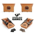 thumbnail image 1 of Grown Man Games Mini Cornhole Set with Bottle Openers, 1 of 5