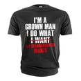 thumbnail image 1 of Grown Man My Granddaughter Wants grandpa funny T-Shirt papa gifts tee, 1 of 6