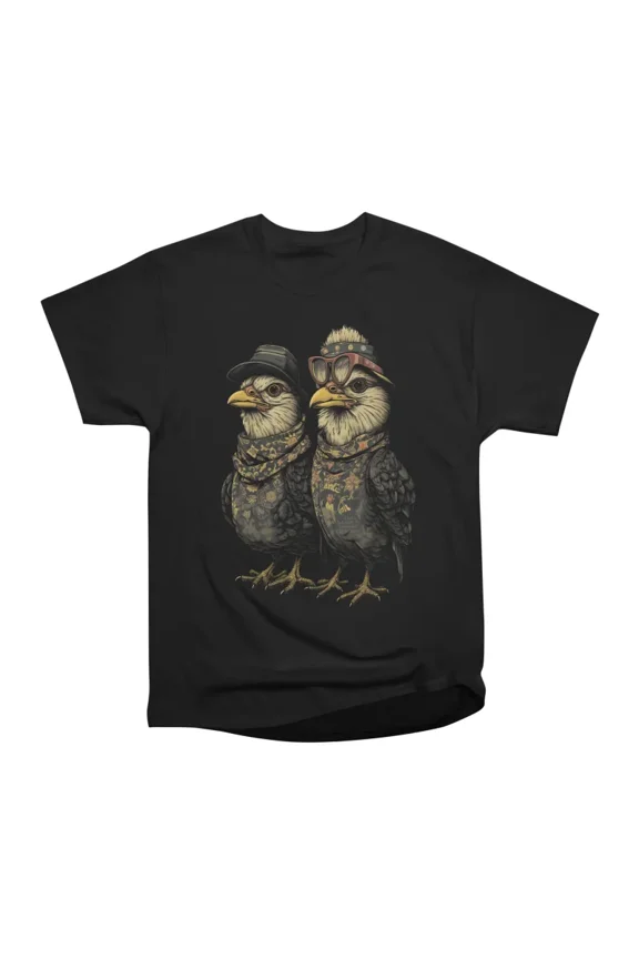 Grown Up Birds T-Shirt Tee Gift For Him Merch For Her Apparel For Friend