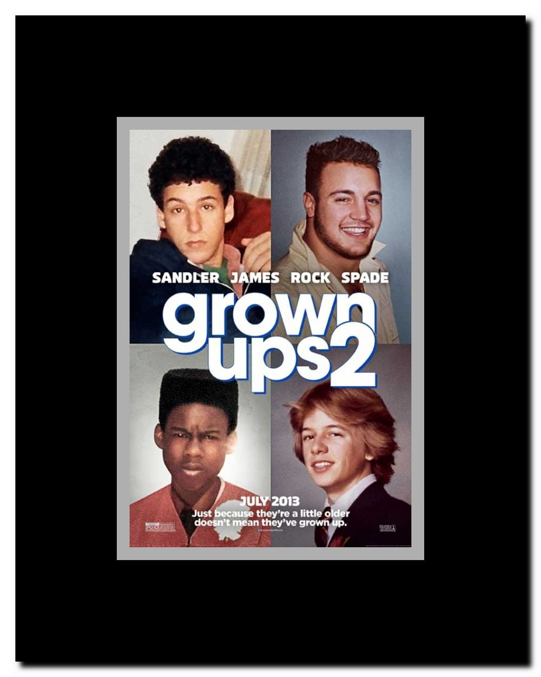 Grown Ups 2 Framed Movie Poster