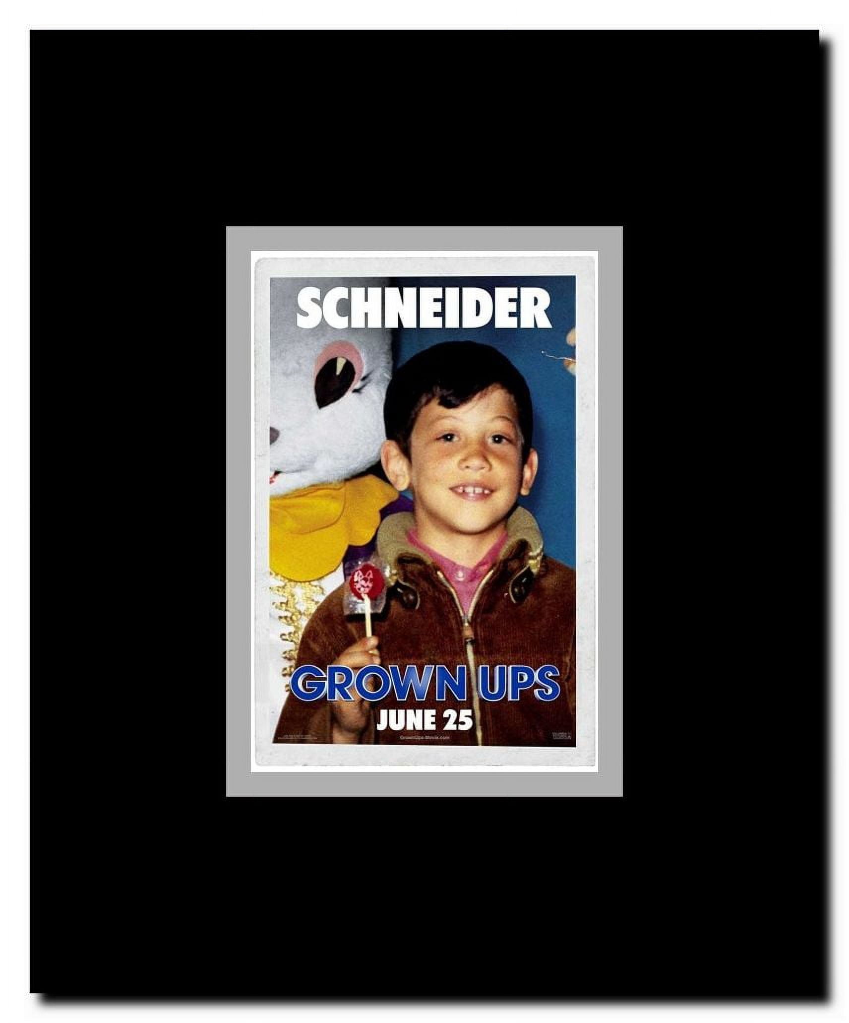 Grown Ups - Schneider Framed Movie Poster