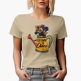 thumbnail image 1 of Grown in Grace 2 Peter 3 18 with Flowers in a Watering or Sprinkling Can Art Merch Gift, Tan T-Shirt, XL, 1 of 5