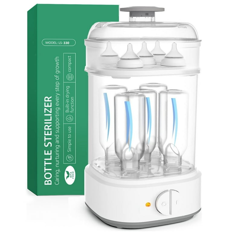 Free Shipping! BABYMUST Baby Bottle Steam Sterilizer with Timer